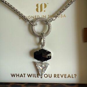 Bomb party untamed necklace: Falling with purpose